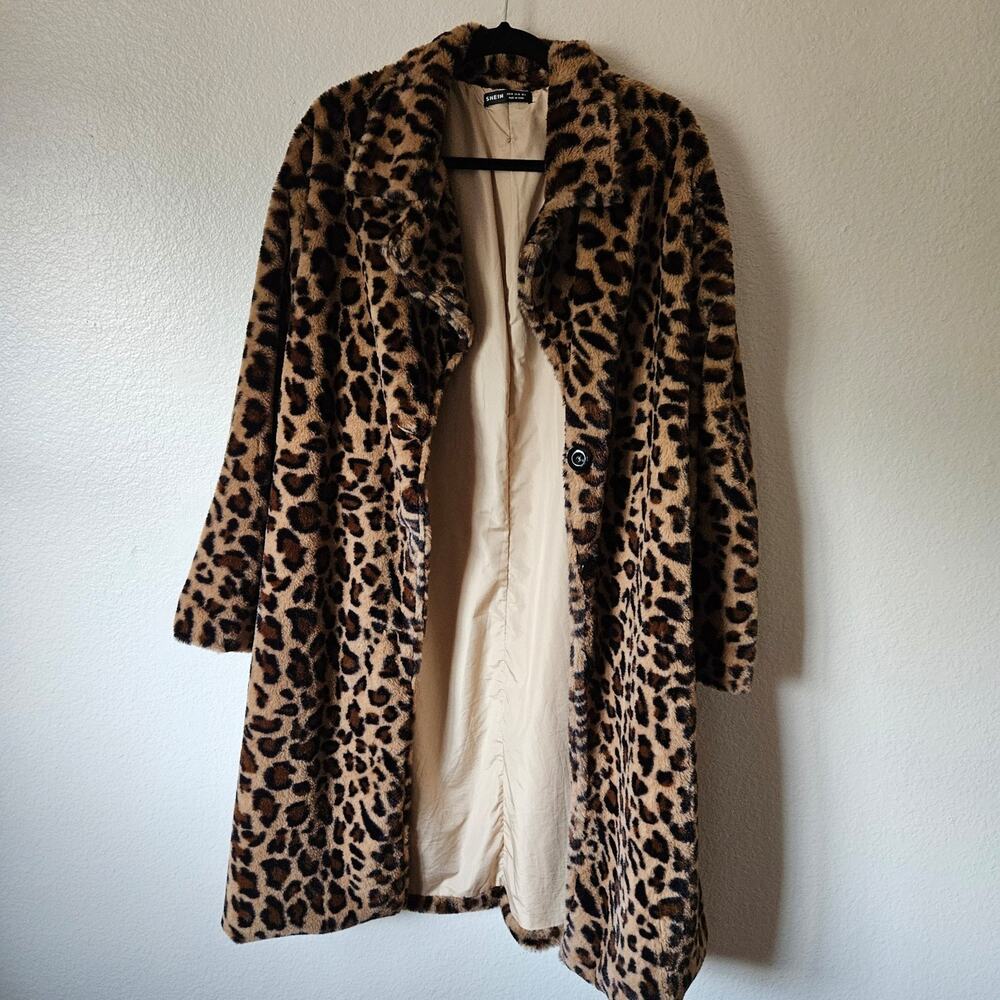 Cheetah Leapord Print Jacket Medium